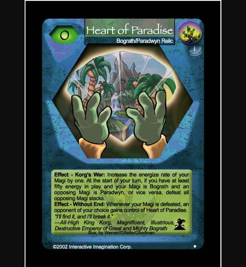 Heart of Paradise - Bograth - Foil